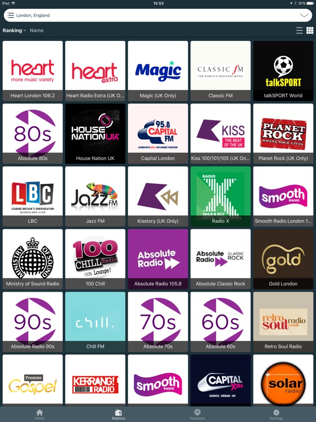 Radio Stations UK - Live FM on the App Store