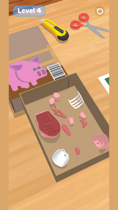 Meat Puzzle 3D! Screenshot