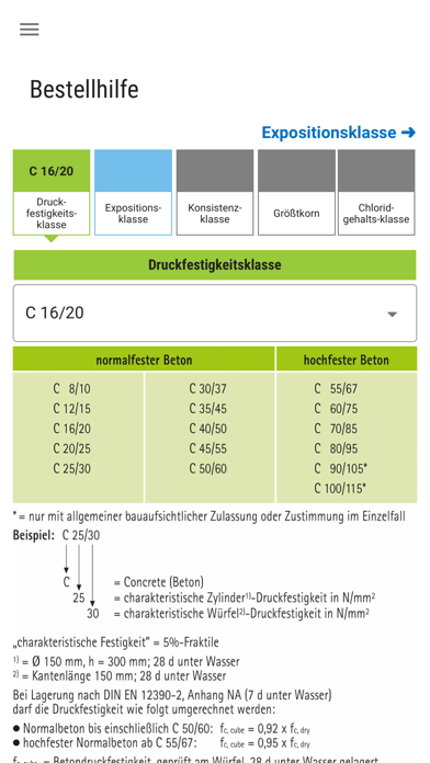 Berger Beton Screenshot