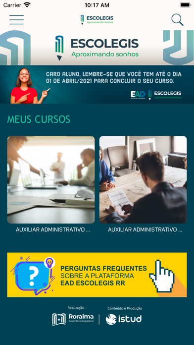Escola do Legislativo RR Screenshot