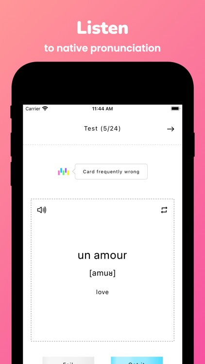 Memorize: Learn French Words screenshot-5