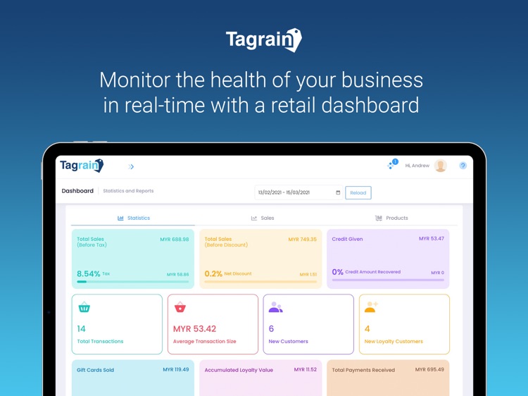 Tagrain POS screenshot-4