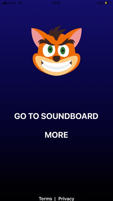 King Bandicoot Meme Soundboard Screenshot