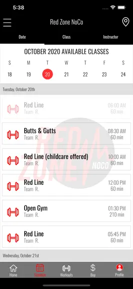Game screenshot RedZone Athletics apk