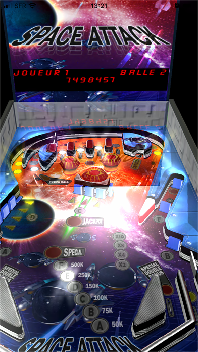 3D Pinball Space Attack screenshot 2