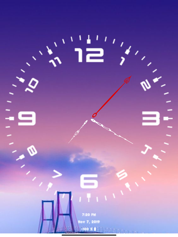 Analog Clock-Stand Face Clockのおすすめ画像6