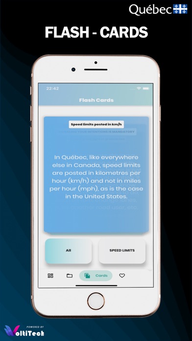 Quebec Driving Practice Test Screenshot