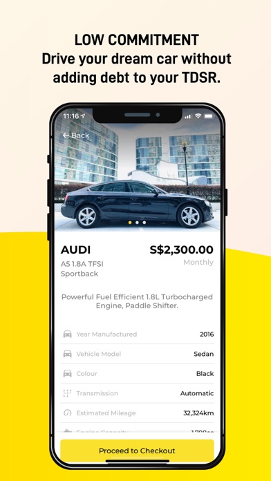 ST33R: Car Rental Subscription Screenshot