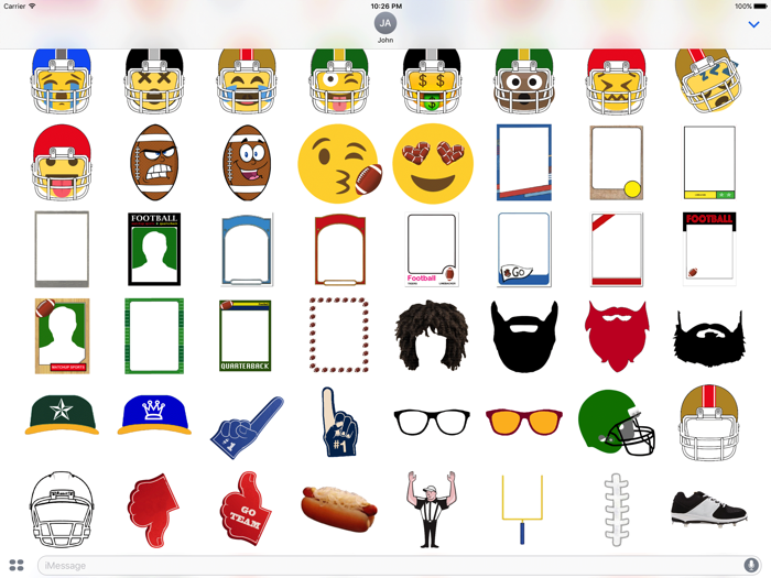 Football Sticker Experience