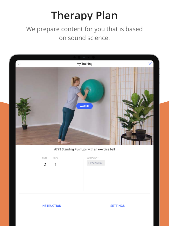 Rehaktiv Therapie-App