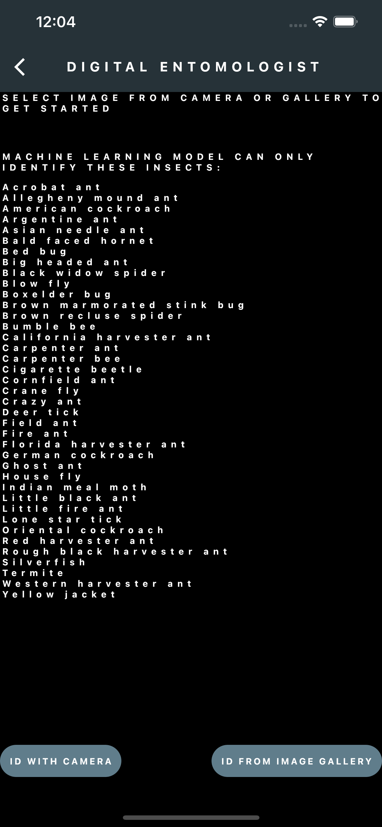 Digital Entomologist