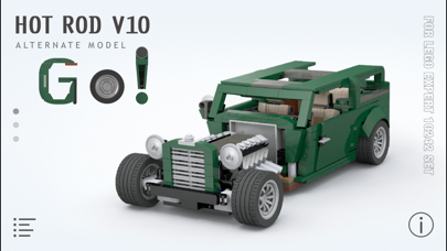 How to cancel & delete Hot Rod for LEGO 10242 Set - Building Instructions from iphone & ipad 1