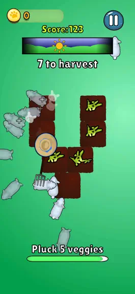 Game screenshot Veggie Farm Frenzy apk