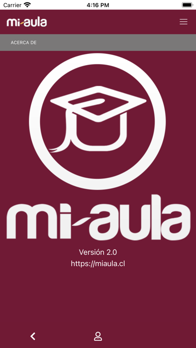 Mi Aula Docentes Screenshot