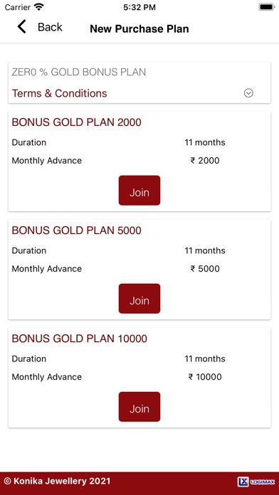 Konika Jewellery Screenshot
