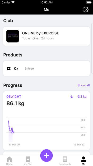 ONLINE by EXERCISE Screenshot