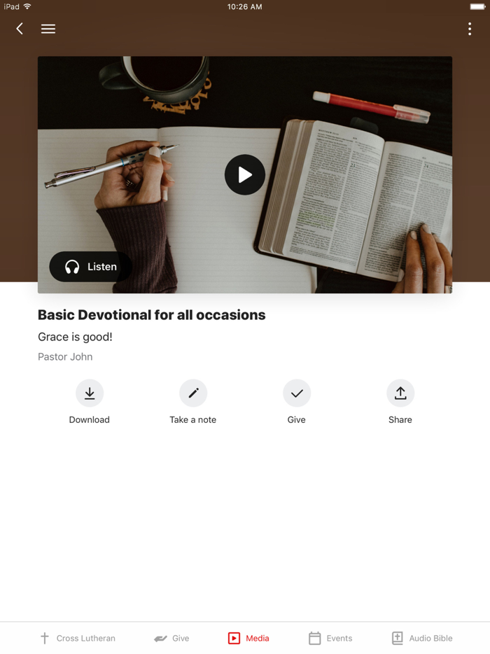 Cross Lutheran in Roberts