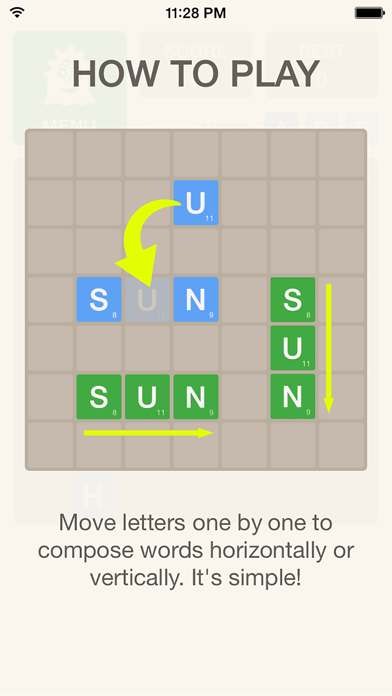 Screenshot #1 pour Word Monster Puzzle