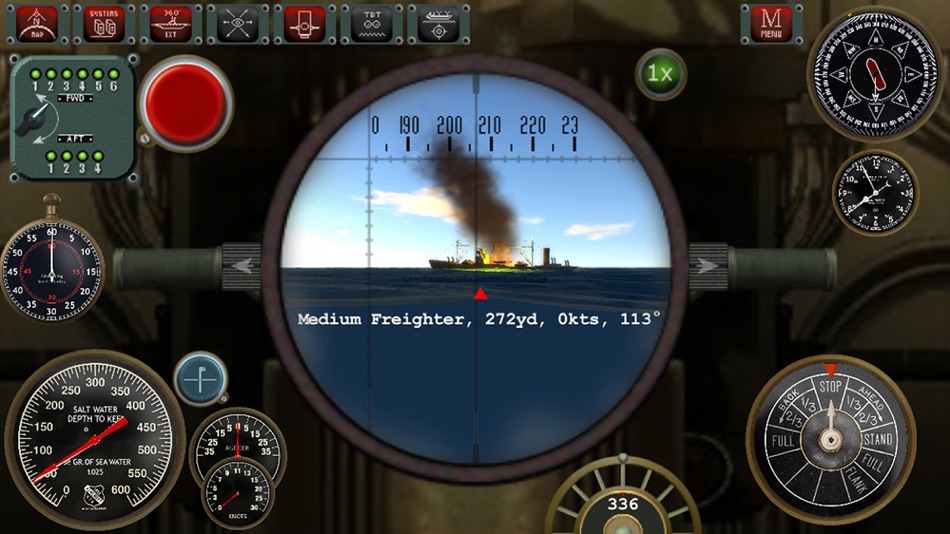 #3. Silent Depth Submarine Sim (iOS) 来自: COBBLECROWD