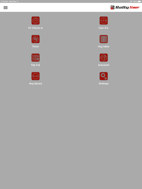 Rally Timer iPad app afbeelding 5