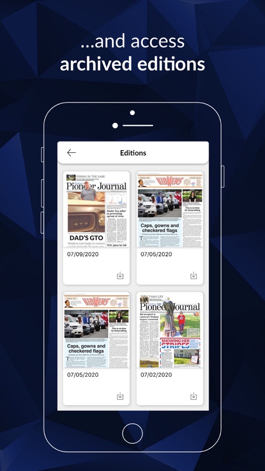 #5. Wadena Pioneer Journal E-paper (iOS) 来自: Forum Communications Company