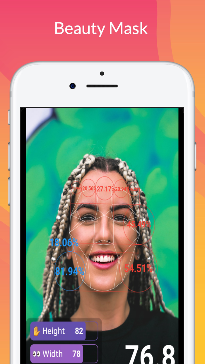 Beauty Score Golden Ratio Face