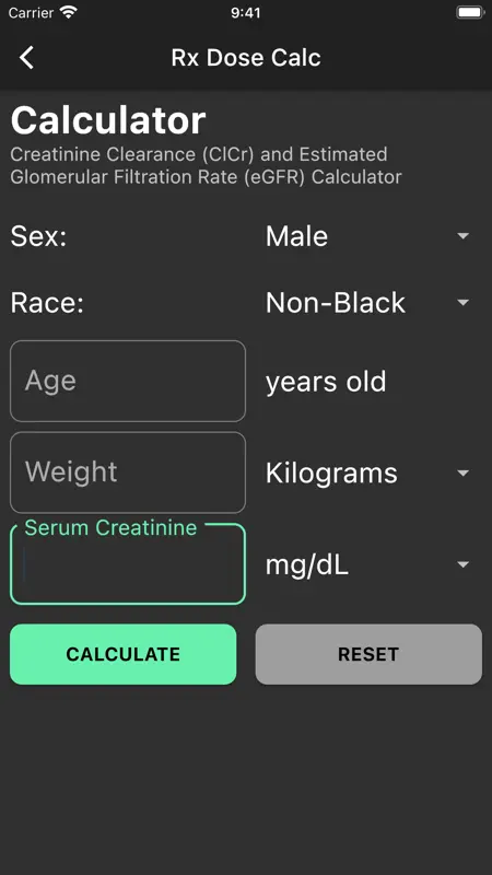 Rx Dose Calc screenshot 9 of 10
