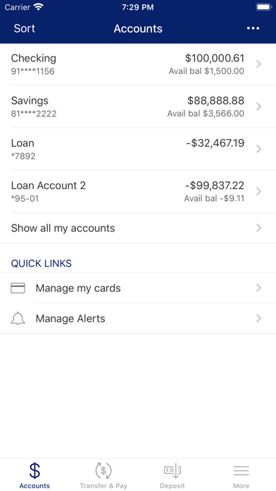 Capital Bank Mobile Screenshot