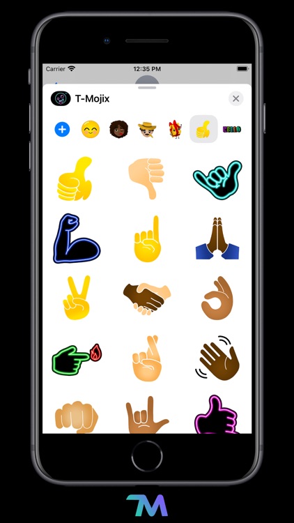 T-Mojix Stickers screenshot-5