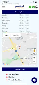 Practical Car & Van Rental IE screenshot #6 for iPhone