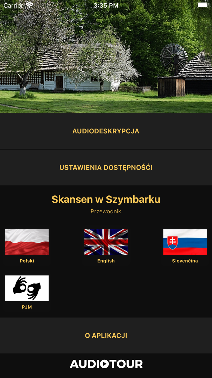 Skansen w Szymbarku Przewodnik