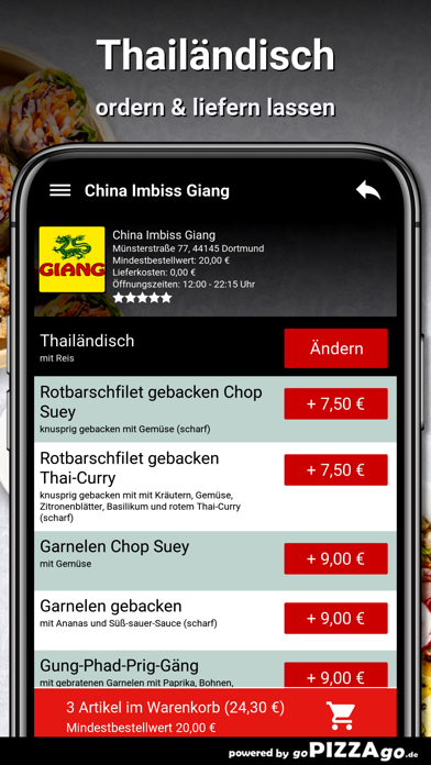 China Imbiss Giang Dortmund Screenshot