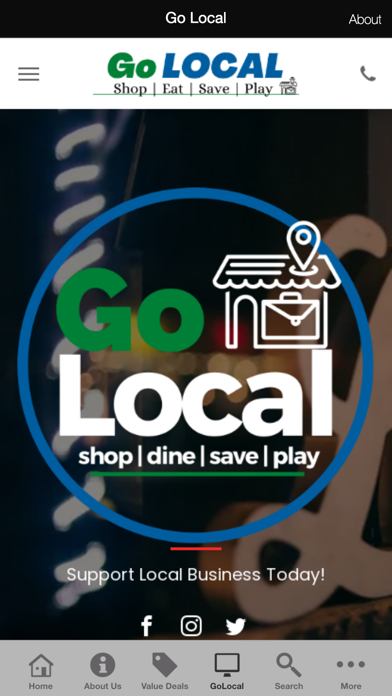 Go Local! Screenshot