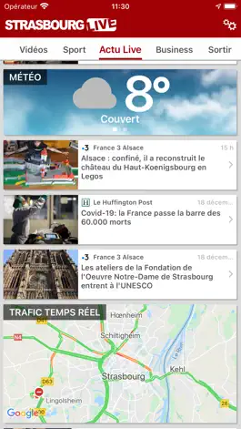 Game screenshot Strasbourg Live : Actu & Sport apk