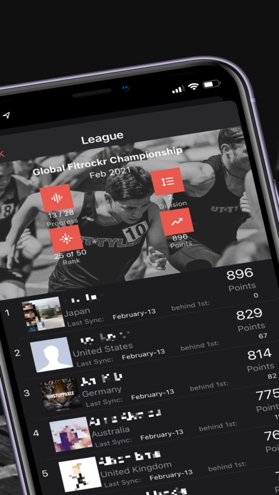Fitrockr - Fitness Challenges Screenshot