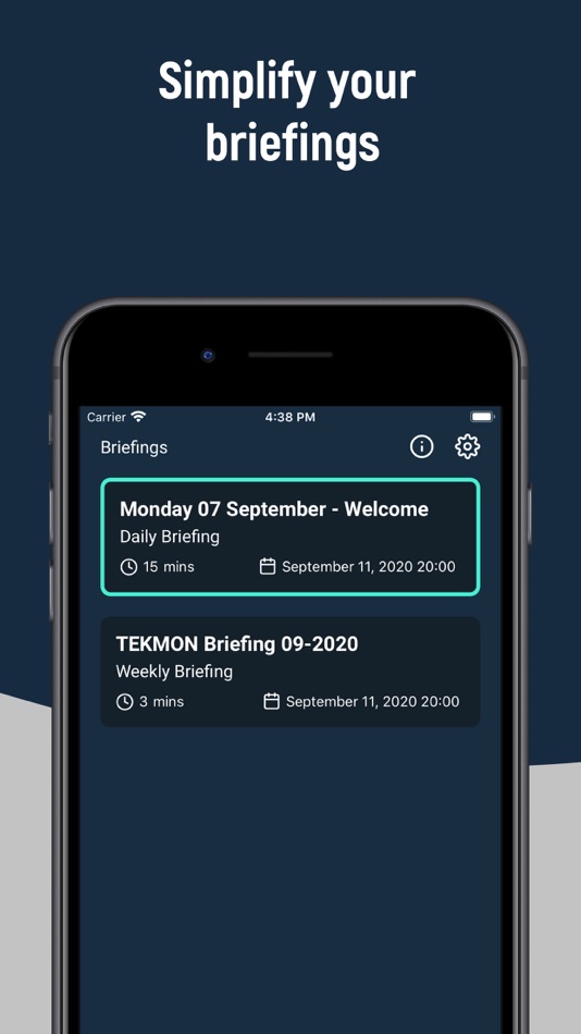 Remote Briefing Access - 2.0.5 - (iOS)