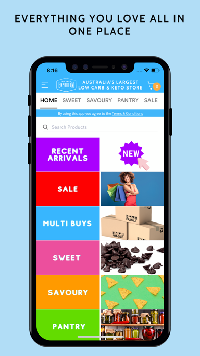 Low Carb Emporium Australia Screenshot