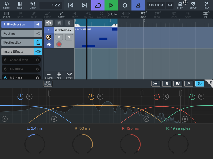 Multiband Haas Effect