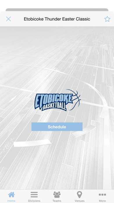 Etobicoke Basketball Screenshot
