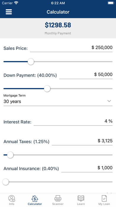 Encore Home Loans Screenshot