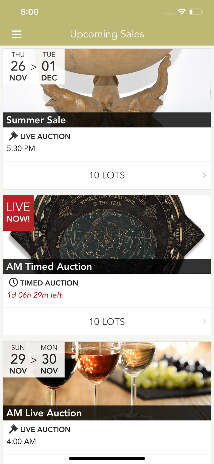 Randy Higbee Gallery Auction