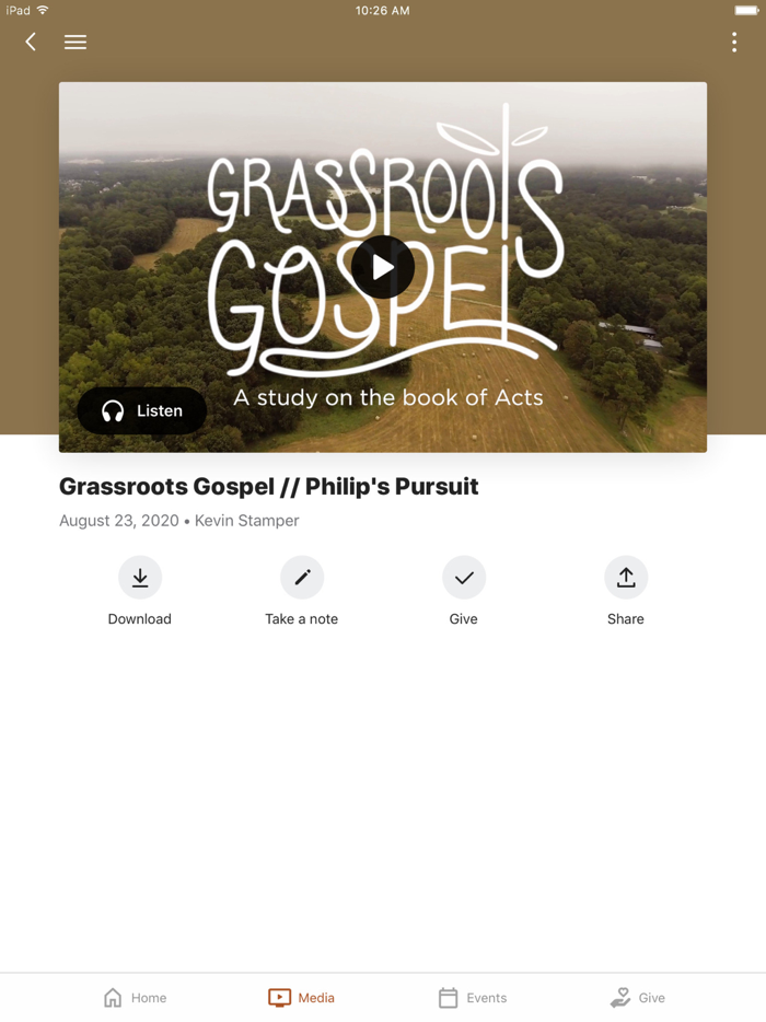 Restoration Church App