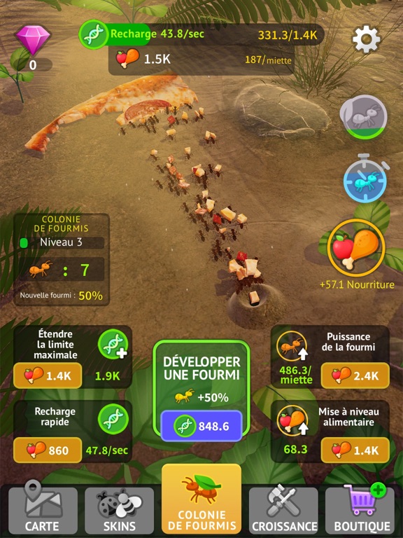 Screenshot #6 pour Little Ant Colony - Idle Game