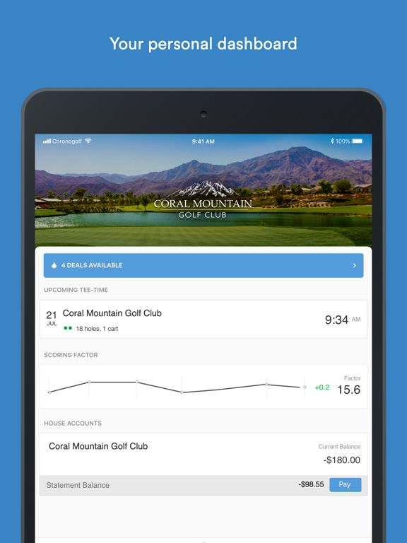 Screenshot #4 pour Coral Mountain Golf Club