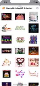 Happy Birthday GIF Animated ! screenshot #1 for iPhone