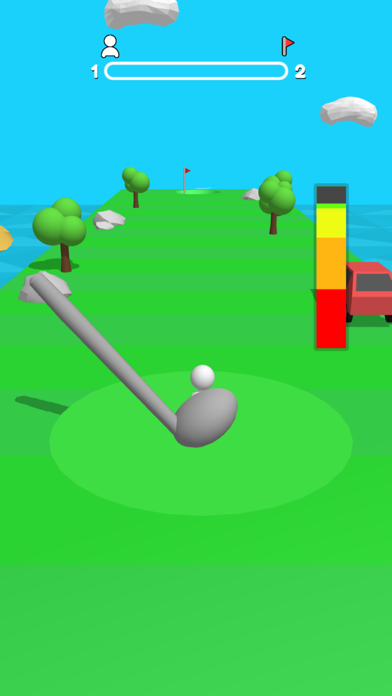 Human Golf 3D! Screenshot