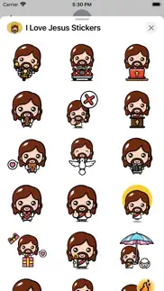 i love jesus stickers iphone screenshot 2