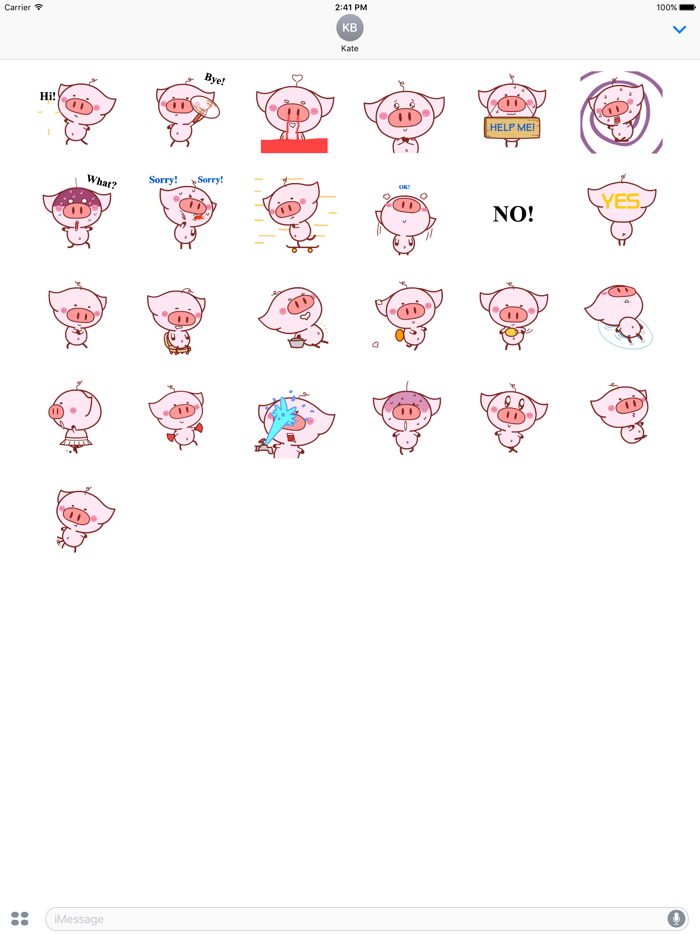 Animated Dance Pink Piggy