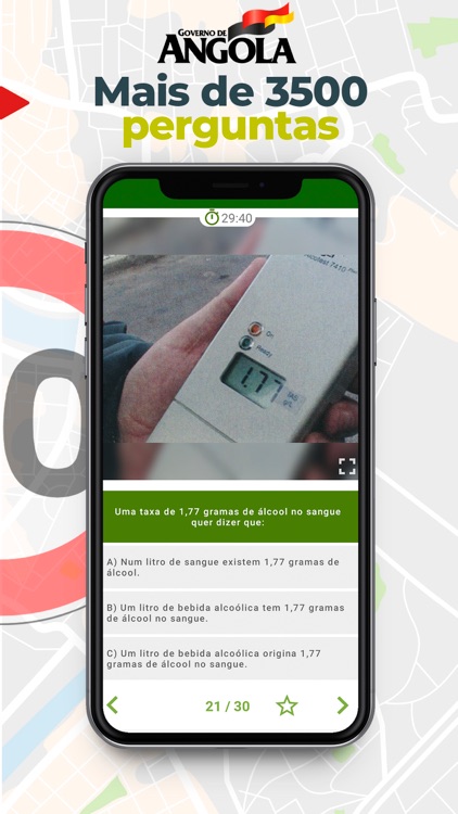 Testes de Código da Estrada screenshot-3