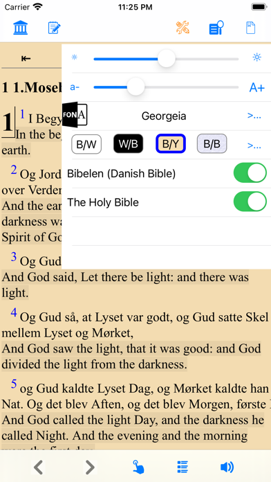 Bibelen (Danish Bible) Screenshot